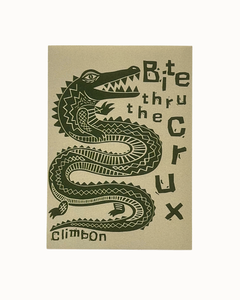Bite thru the crux