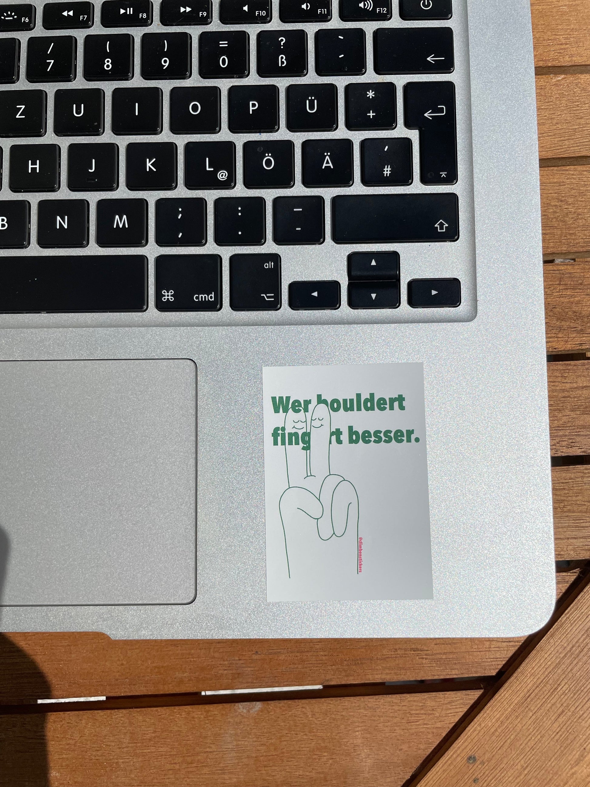 Wer bouldert fingert besser ClimbOn