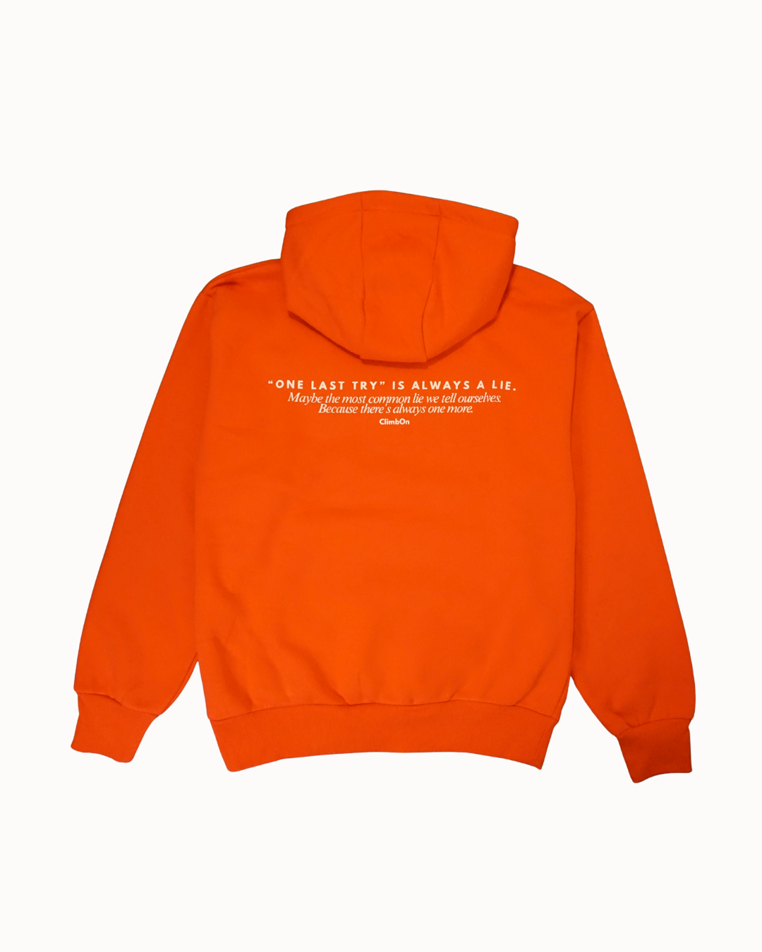 boulder hoodie, rot, backprint